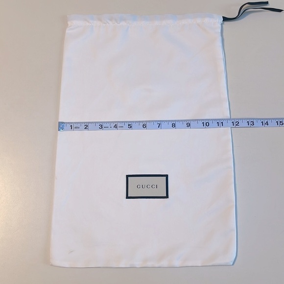 GUCCI Logo Drawstring Dust Bag Storage Cover - Picture 3 of 5